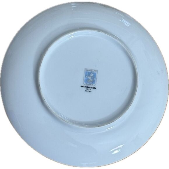 Camelot China American Rose 1655 Dinner
Plate - Vintage Floral Design - Picture 5 of 7